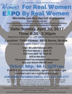 Women's Health Expo on April 30, 2017 - Enhance Nutrition