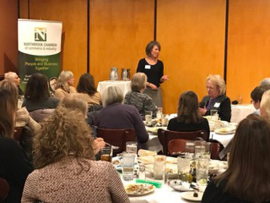 Enhance Nutrition - Marcy Kirshenbaum - Events - Northbrook Chamber of Commerce Womens Lunch - Northbrook IL